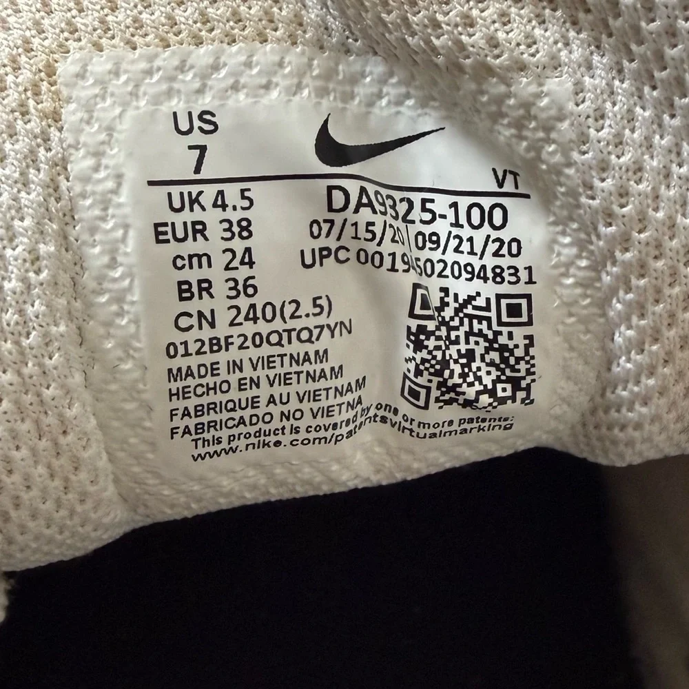 NIKE Airmax 97 Pink Cream Size 7